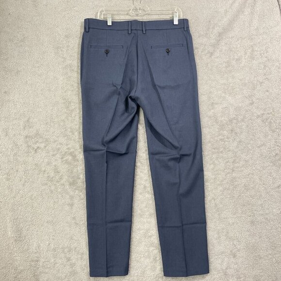NEW Haggar Mens 34x30 Comfort Performance Dress Pants Straight Fit 4-Way Stretch - Picture 3 of 8